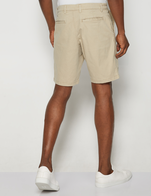 10" Essential Khaki Shorts with Washwell