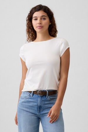 V-SS BOATNECK BALLET BACK