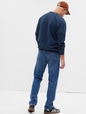 Straight Jeans with Washwell