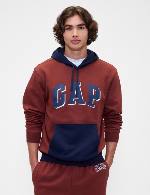 Relaxed Gap Logo Colorblock Hoodie