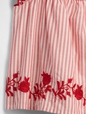 Baby Striped Poplin Outfit Set