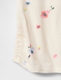 Kids Ruched Gap Logo T-Shirt