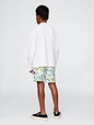 Kids Relaxed Gap Print Pull-On Shorts