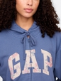 Relaxed Gap Logo Zip Hoodie