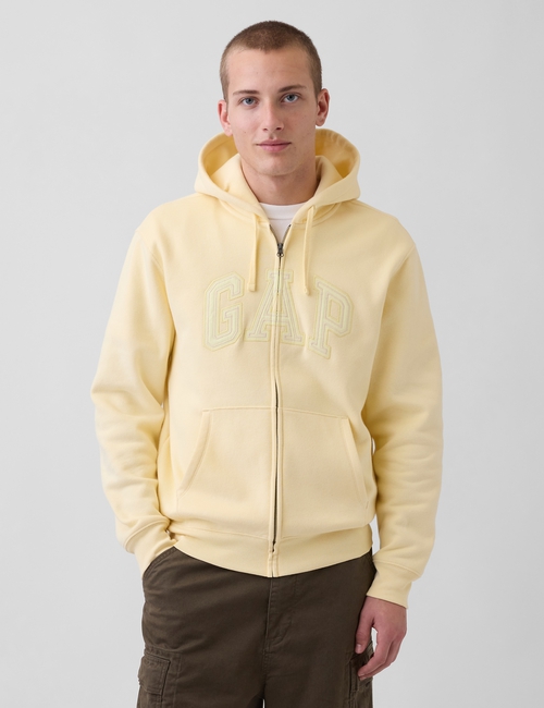 Adult VintageSoft Arch Logo Zip Hoodie