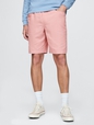 Linen-Cotton Easy Shorts