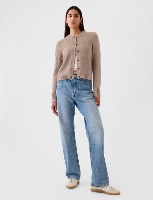 CashSoft Cropped Cardigan