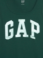 Ribbed Gap Logo Tank Top