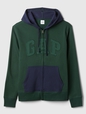 Gap Logo Colorblock Zip Hoodie