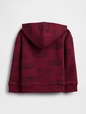 babyGap Relaxed Logo Print Zip Hoodie