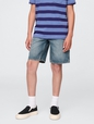 90S LOOSE DENIM SHORT - DK CARPENTER