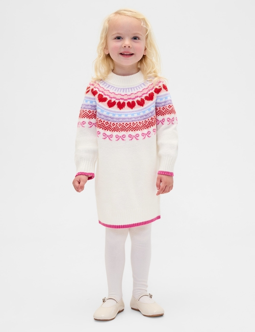 Baby & Toddler Fair Isle Sweater Dress