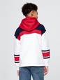 Vintage Soft French Terry Colorblock Logo Hoodie