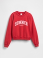 Gap × Summer Fridays Oversized Raglan Logo Sweatshirt