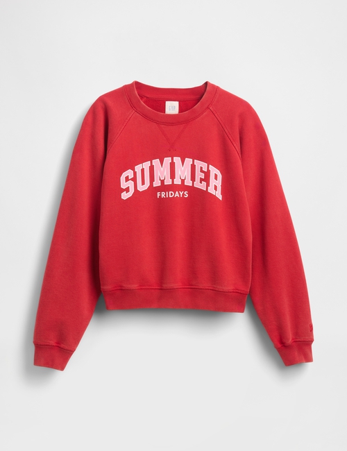 Gap × Summer Fridays Oversized Raglan Logo Sweatshirt