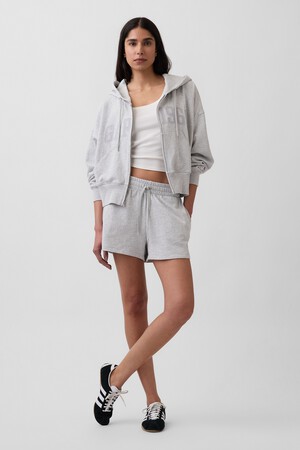 3" French Terry Relaxed Logo Sweat Shorts