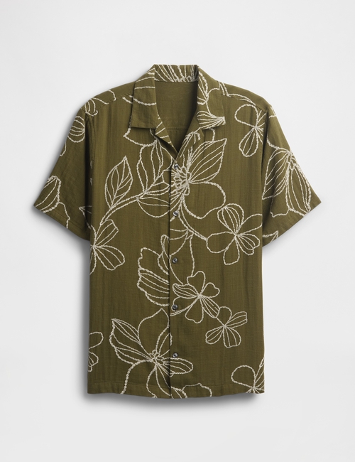 V-SS TEXTURE RESORT COLLAR
