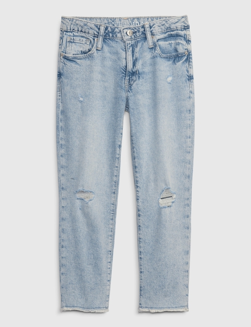 Kids Mid Rise Girlfriend Jeans