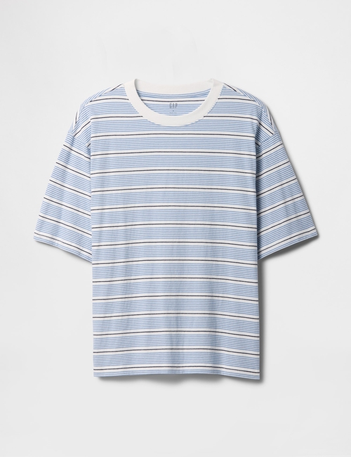 Vintage Soft Stripe Boxy T-Shirt