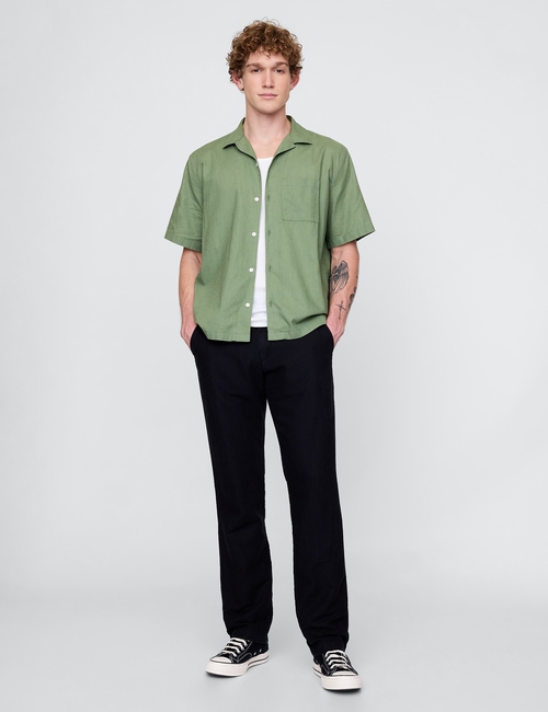 Linen-Cotton Shirt