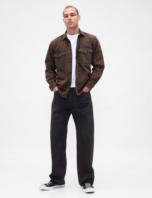 LS DENIM ULTRASOFT BROKEN TWILL RELAXED