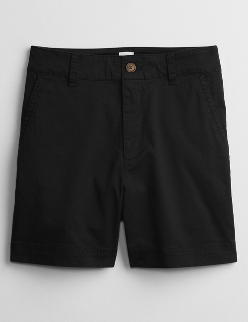 5" High Rise Girlfriend Khaki Shorts