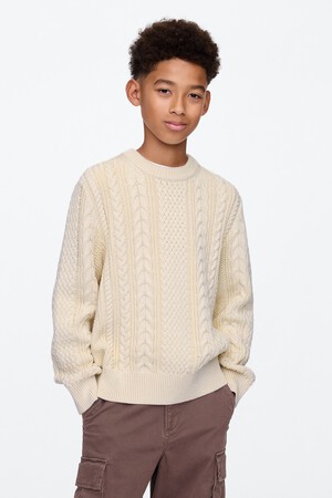 Kids Classic Cable-Knit Sweater