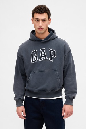 Heavyweight Oversized Logo Hoodie