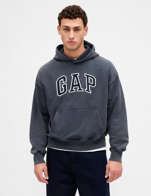 Heavyweight Oversized Logo Hoodie