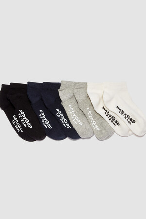 Toddler No Show Socks (4-Pack)