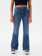 Kids High Rise '70s Flare Jeans