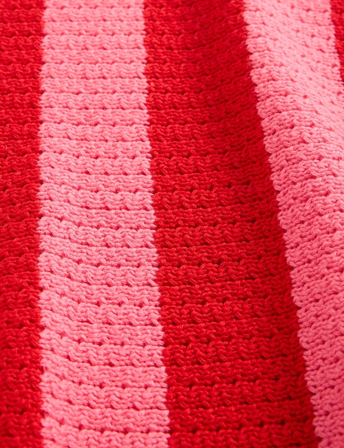 Kids Crochet Stripe Dress