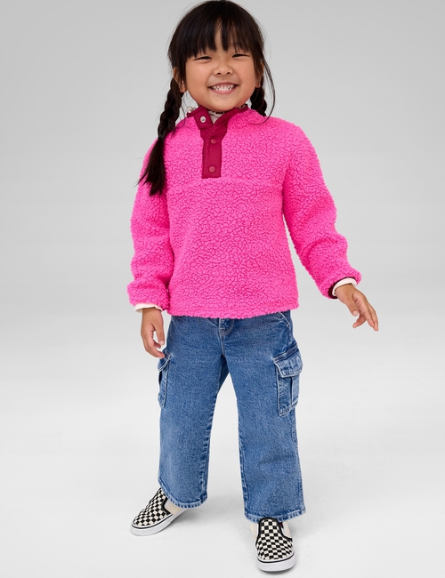 babyGap Wide-Leg Cargo Jeans