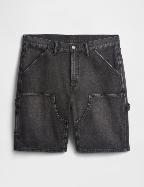 9" Denim Carpenter Shorts