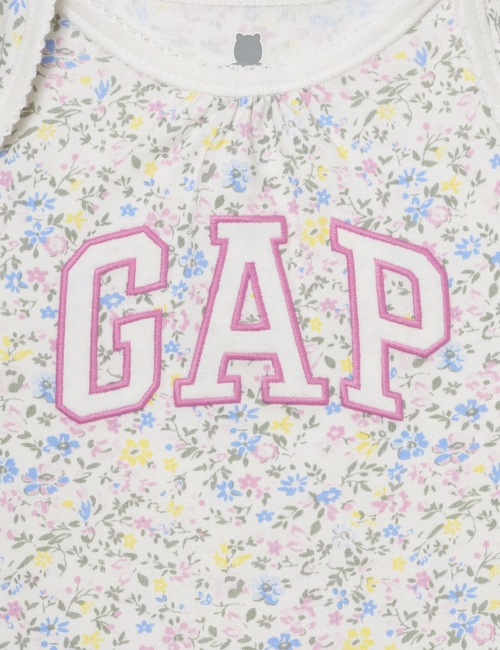 Baby Organic Cotton Gap Logo Bodysuit