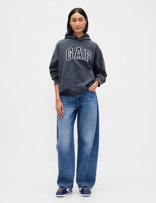Heavyweight Oversized Logo Hoodie