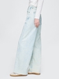 High Rise Stride Wide-Leg Jeans