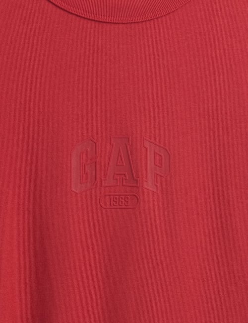 Heavyweight Relaxed 1969 Logo Crop T-shirt