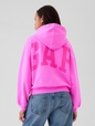 Arch Logo Cropped Hoodie