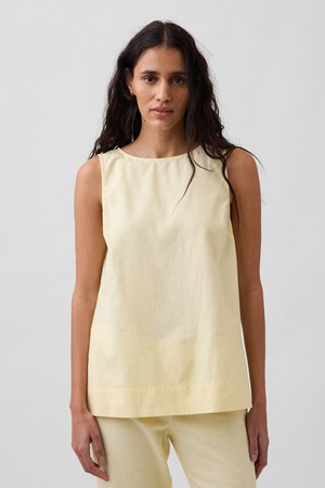 LONGLINE SHELL - LINEN