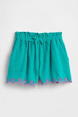 Kids Pull-On Gauze Shorts