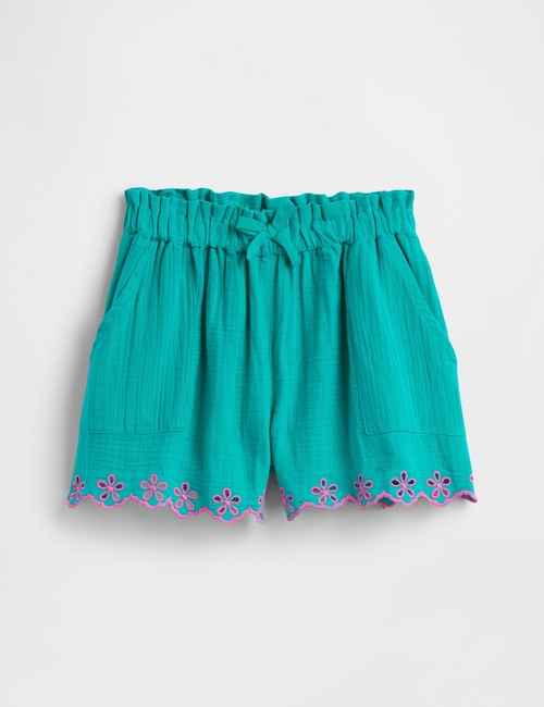 Kids Pull-On Gauze Shorts