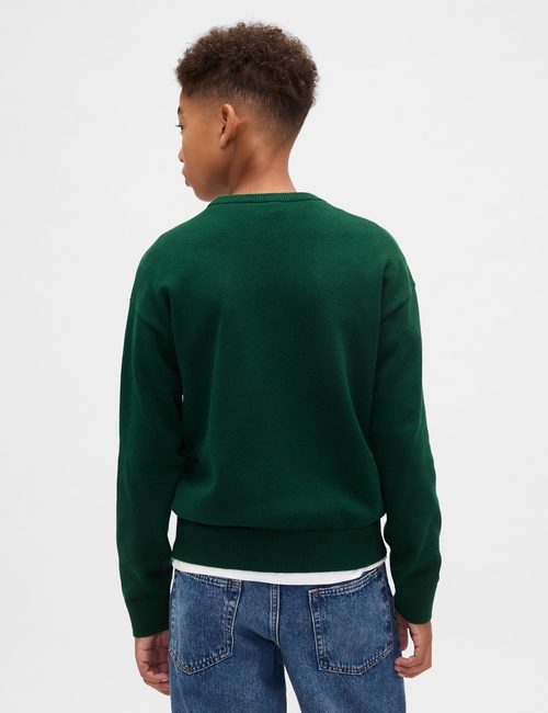 Kids Gap Logo Intarsia Sweater