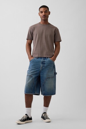 JPN IE SUPER BAGGY SHORT SORA INDIGO