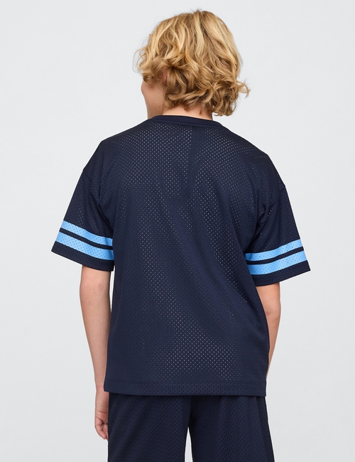 Kids GapFit Tech Mesh Jersey T-Shirt