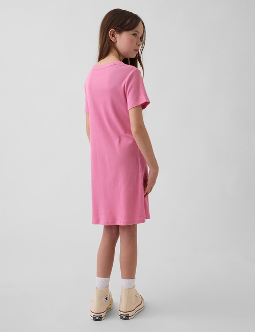 Kids Gap Logo Rib T-Shirt Dress