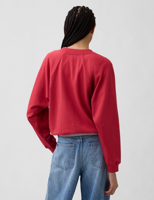 French Terry Raglan Logo Sweatshirt