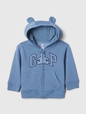 Baby Vintage Soft Logo Zip Hoodie