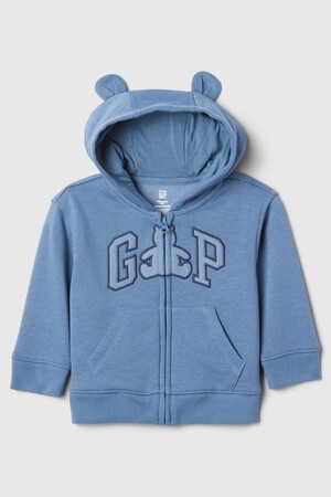 Baby Vintage Soft Logo Zip Hoodie