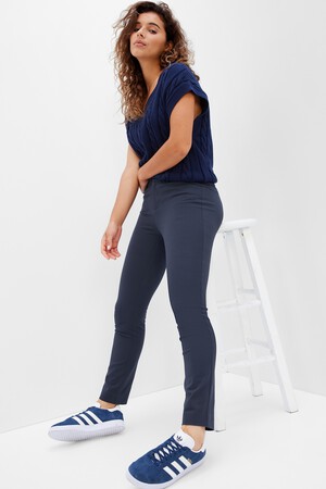 Skinny Ankle Pants in Bi-Stretch